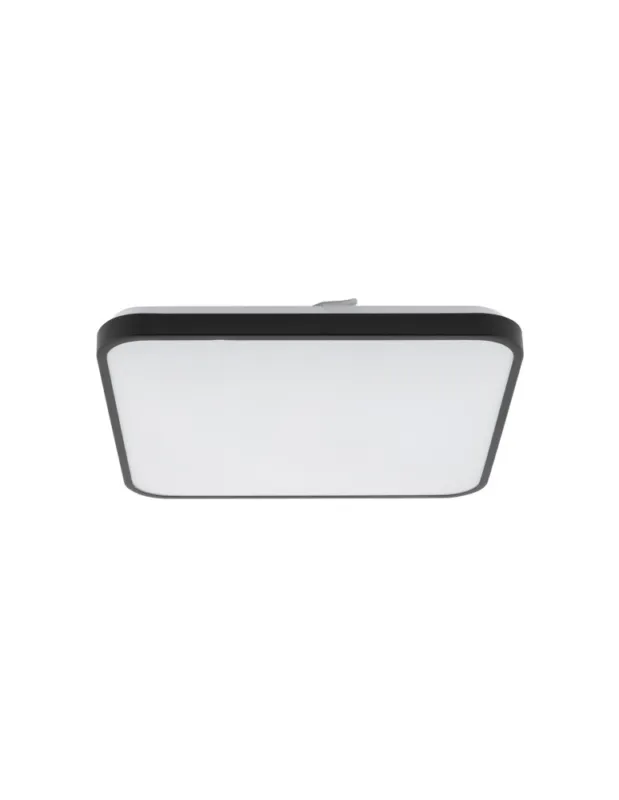 Kup online Nowodvorski AGNES SQUARE LED PRO Lampy sufitowe Plafon Max moc 32W LED 4000K Czarny 10986
