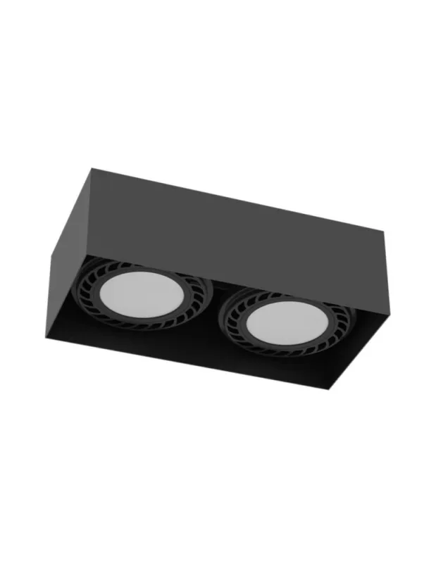 Brosline Plafon Cage out 0-2 - Czarny (85 mm) 1269 Bezpieczne zakupy