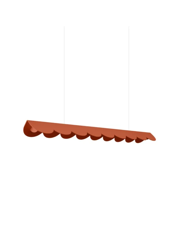 Thoro Lampa wisząca BISCUIT 100 ochra czerwona LED 3000K TH.665 Tylko do końca tygodnia