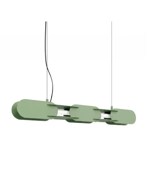 Thoro Lampa wisząca CHAIN 91 szałwiowa LED 4000K TH.820 Premium