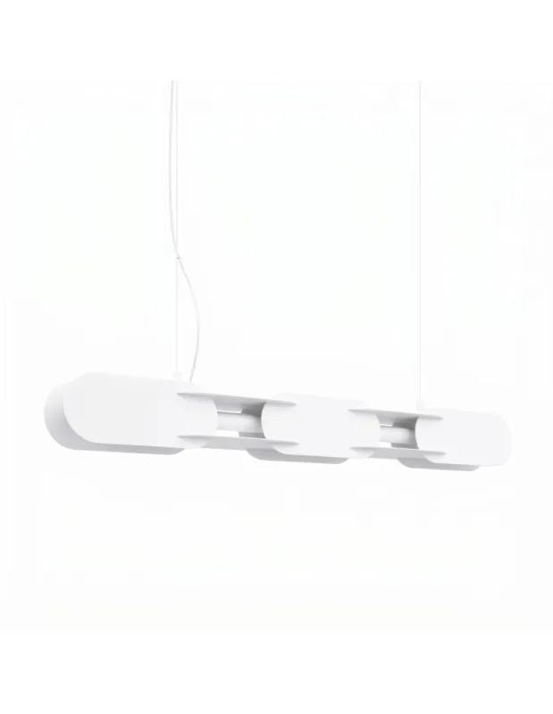 Nowość Thoro Lampa wisząca CHAIN 91 biała LED 3000K TH.781