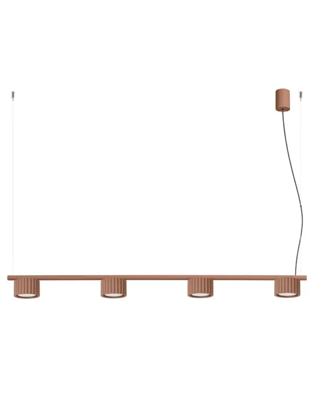 Sollux Żyrandol AURA 4 mocca Gx53 SL.2700 Ostatnie sztuki