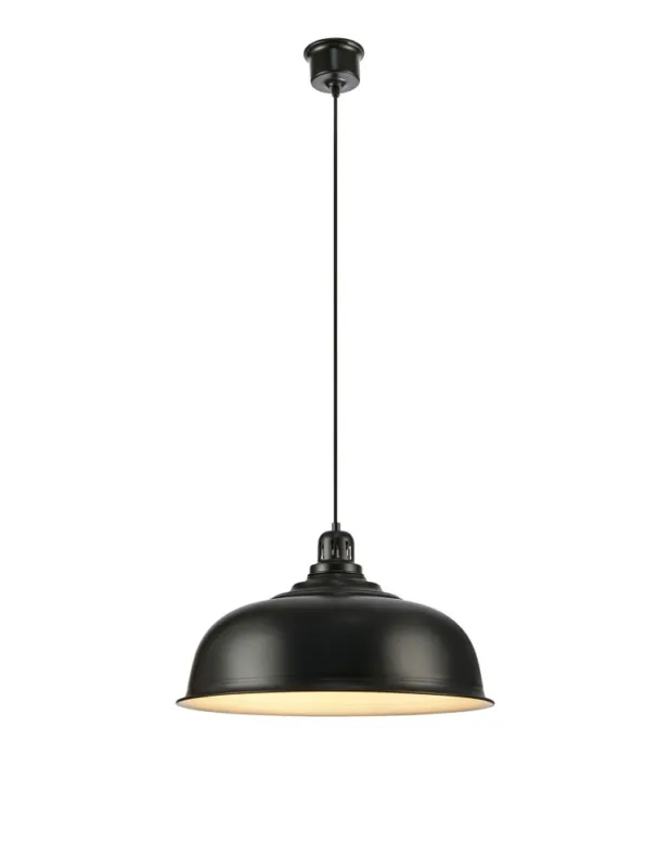 Markslojd PORT 1L Wisząca 1x40W IP20 czarny 108427 kolory-swiatla.pl Premium
