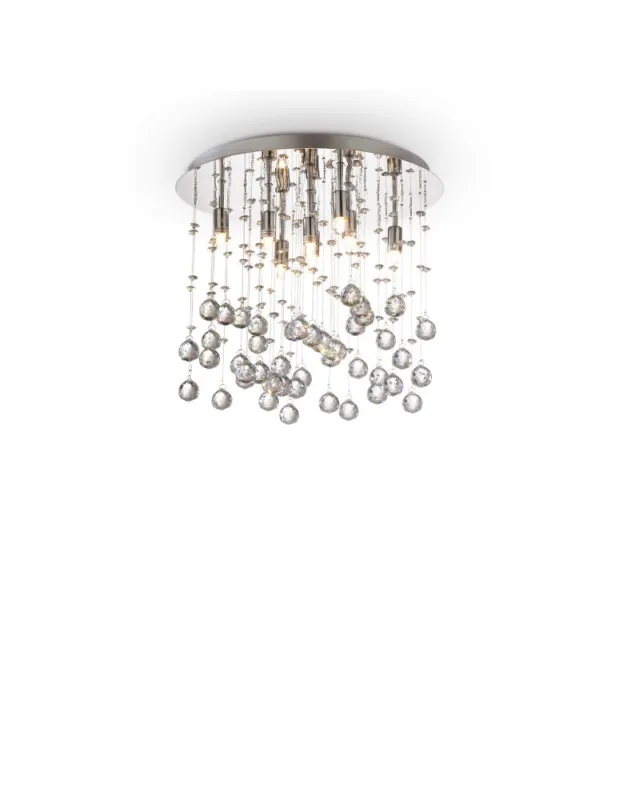 Ideal Lux Lampa Sufitowa MOONLIGHT PL8 CROMO Chrom 077796 Wybór klientów
