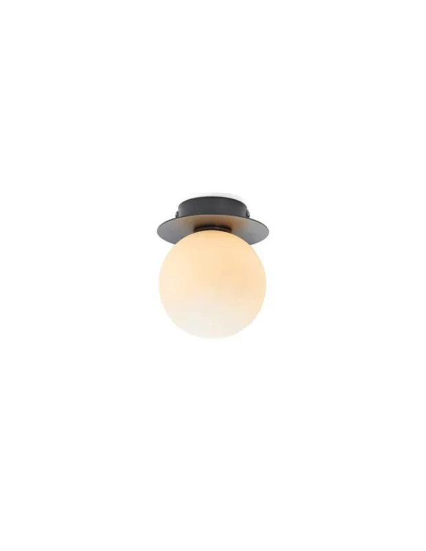 Wyprzedaż Markslojd MINI CEILING/WALL 1L G9 1x18W 2800K IP44 czarny/biały 108344 kolory-swiatla.pl