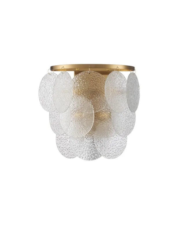 Zniżka Step Into Design Lampa ścienna FIORE 30 cm - kinkiet złoty, kryształowy ST-D8584W