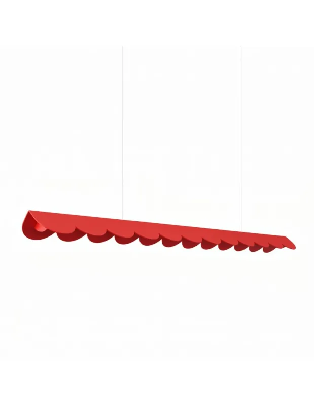 Obniżka ceny Thoro Lampa wisząca BISCUIT 130 czerwona LED 3000K TH.725