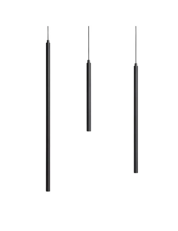 Abruzzo Lampa Wisząca tuba czarna 3W 3000K Spoti ABR-S2PO-C Cena promocyjna