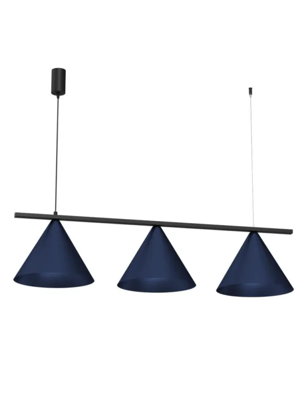 Milagro Lampa wisząca CAPITAL BLACK/NAVY BLUE 3XGX53 MLP1532 Oferta limitowana