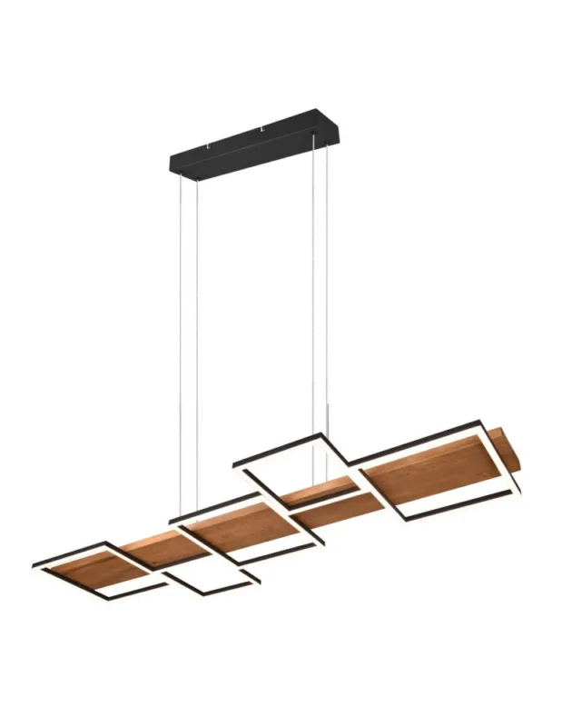 Zamów dziś TRIO HARPER Wisząca LED 1x42W 3000K 5700lm Ściemnialna czarny 322910532