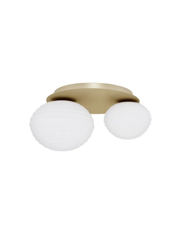 Luces Exclusivas BALAJU Sufitowa Nowoczesna złoty i odcienie złota 2xE27, E14 max 12W LE43682 Kup online