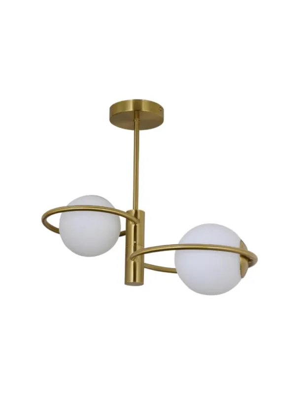 Light Prestige Plafon Dorado ring złota 2 x E14 LP-002/2C ring Taniej