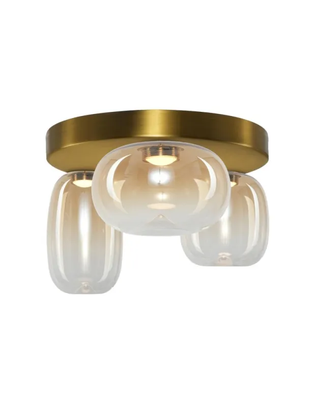 Milagro Lampa sufitowa VASO AMBER 12W ML1414 Szybka wysyłka