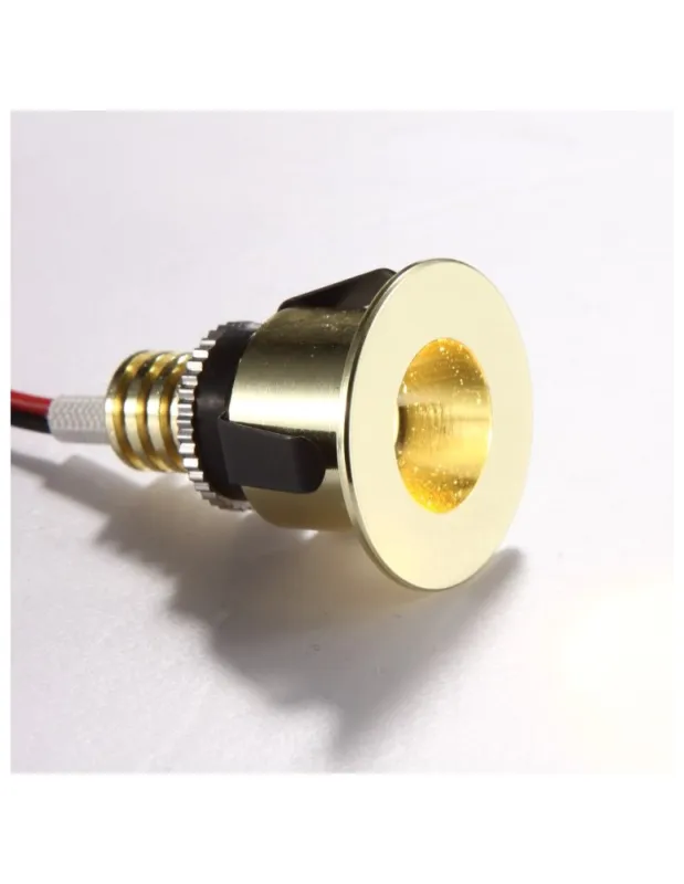 Ekspresowa dostawa ELKIM Lighting POINT 880 Power LED 1W Biała ciepła 3000K Złoty 288001105