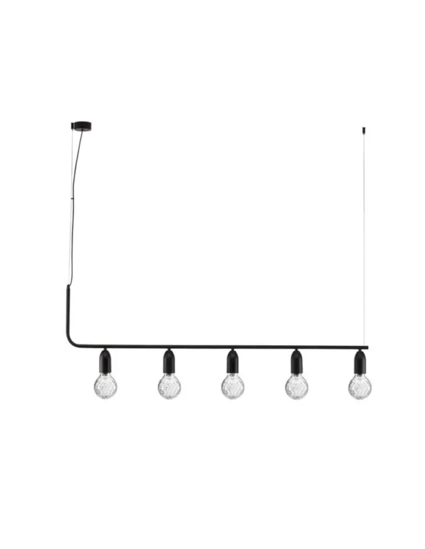 Zamów dziś Luces Exclusivas BANI Wisząca Nowoczesna czarny 5xG9 max 6W LE42716