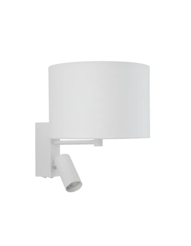 Bezpieczna płatność Nowodvorski LUSSO Ścienna Regulowany z włącznikiem Max moc 10W only LED, 10W only LED E27, GU10 R35 Biały 11520