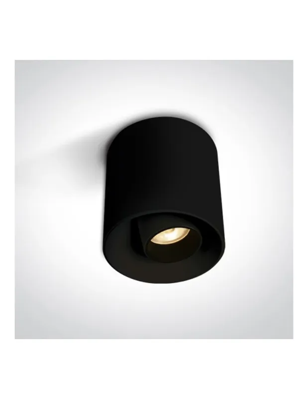 Do wyczerpania zapasów One Light KORI sufitowa 8W 3000K czarny 12108T/B/W