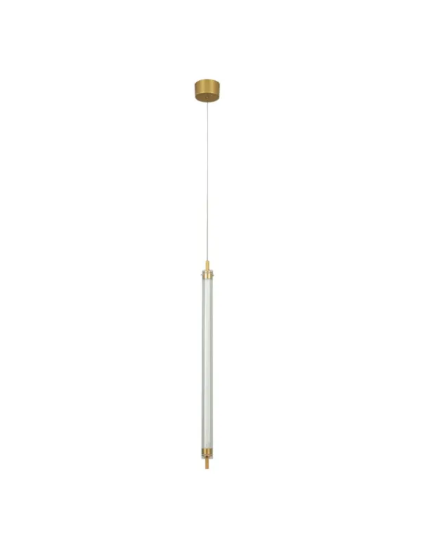 Premium Zambelis Wisząca LED 20W 3000K Złoty Szczotkowany 25168