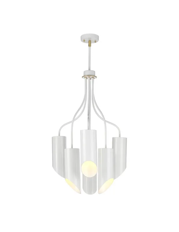 Oferta czasowa Elstead QUINTO Żyrandol E27 6x8W Mosiądz QUINTO6-WAB kolory-swiatla.pl
