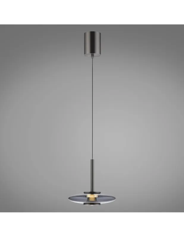 Ostatnie sztuki PURE VITRUM LAMPA WISZĄCA SZARY