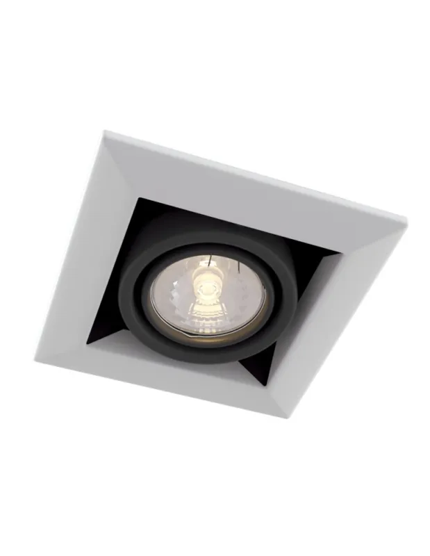 Oferta Maytoni Metal Modern 1xGU10 50W podtynkowa DL008-2-01-W biały kolory-swiatla.pl