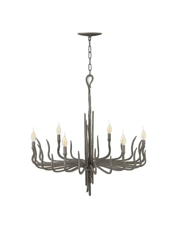 Elstead SPYRE Żyrandol E14 6x60W Brązowy HK-SPYRE6C-MMB kolory-swiatla.pl Bestseller