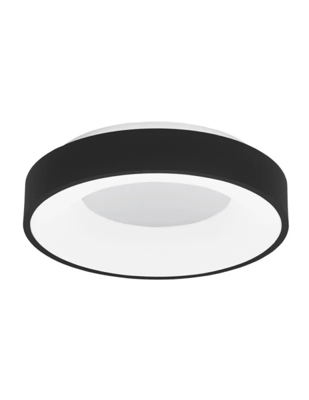 Ograniczona ilość Luces Exclusivas TOME Sufitowa LED 30W 1950lm 3000K Ściemnialna czarny mat LE41533