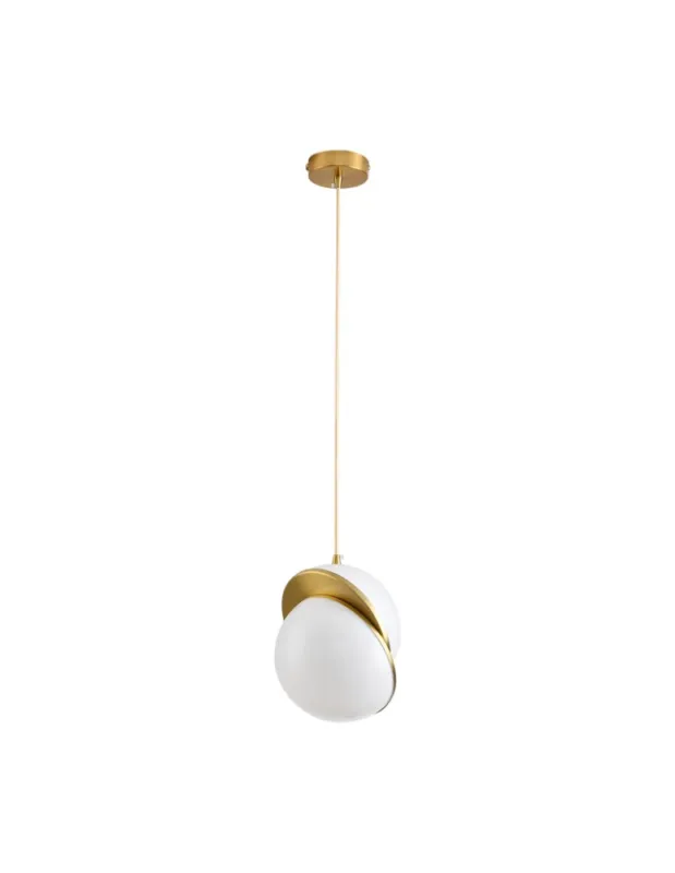 Oferta limitowana Step Into Design Lampa wisząca ORBITA biało złota 20 cm DP0067-200