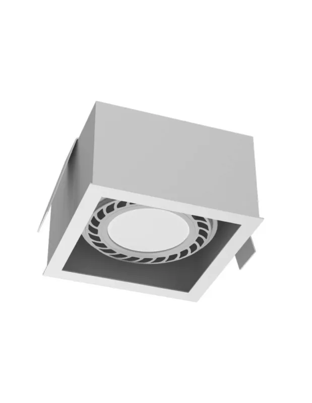 Brosline Lampa wpuszczana Cage in 1-1 - Biała 3273 Oferta