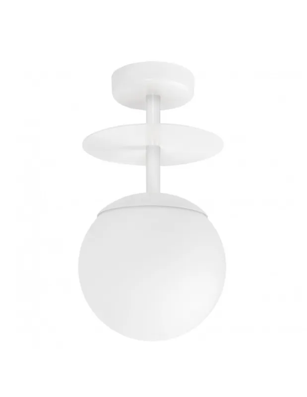 Wybór klientów UMMO PLAAT B biała lampa przysufitowa / plafon PLB11003