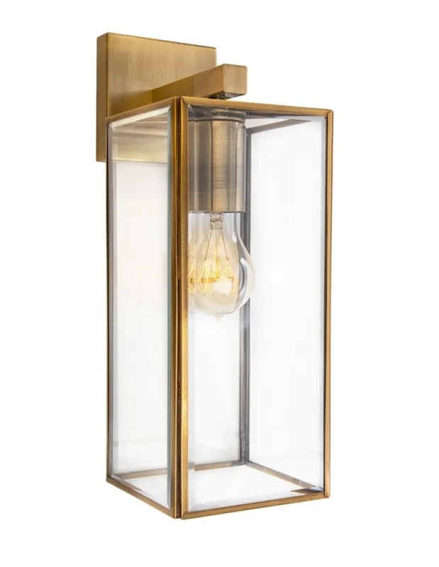 Luces Exclusivas SALTA Ścienna 1xE27 LED antyczny mosiądz LE41777 Dostępne od ręki