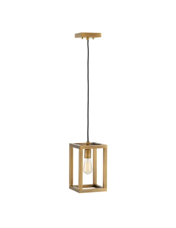 Quintiesse Lampa wisząca Ensemble - 1 źródło światła - Szczotkowany brąz Elstead Lighting QN-ENSEMBLE1P-BB Bezpieczna płatność