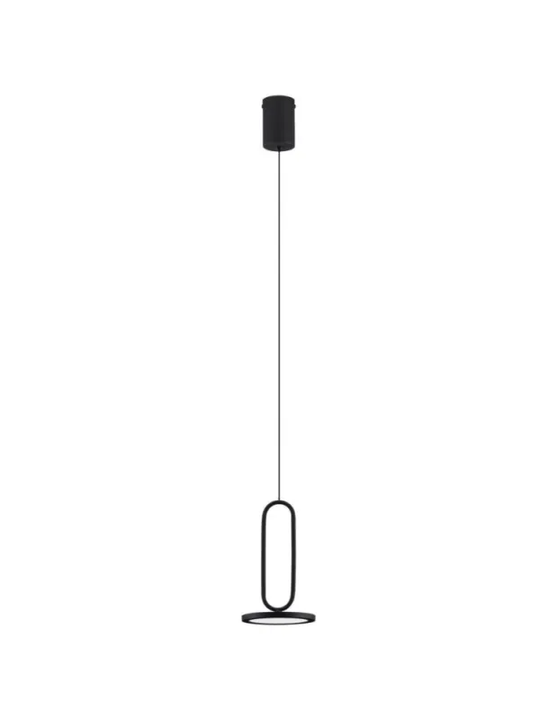 Nowość Luces Exclusivas ACACHI Wisząca Nowoczesna czarny 1xLED max 8W 3000K LE43552