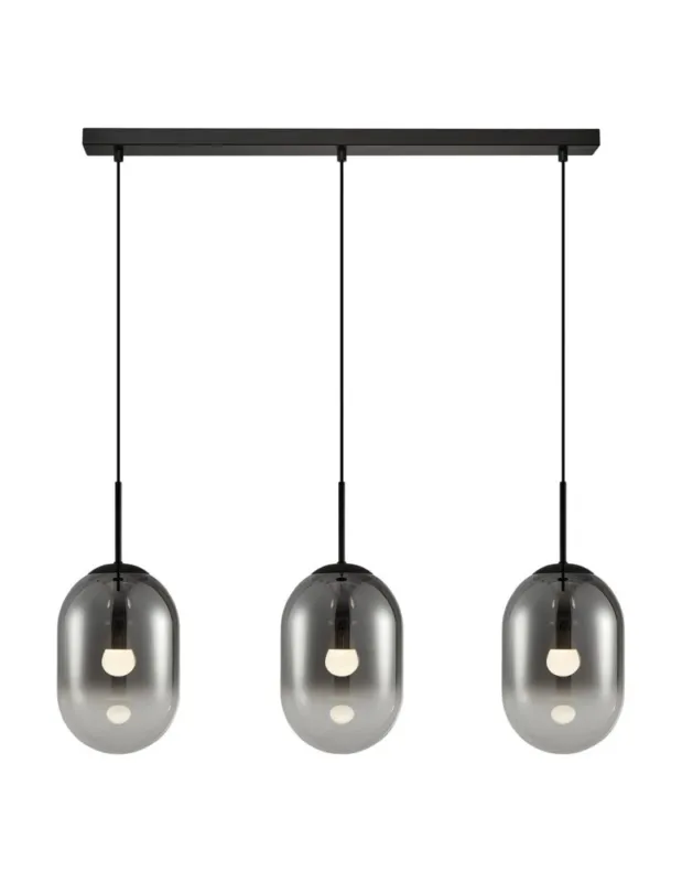 Wyprzedaż Milagro Lampa wisząca ALIAS BLACK 3xE14 ML0321