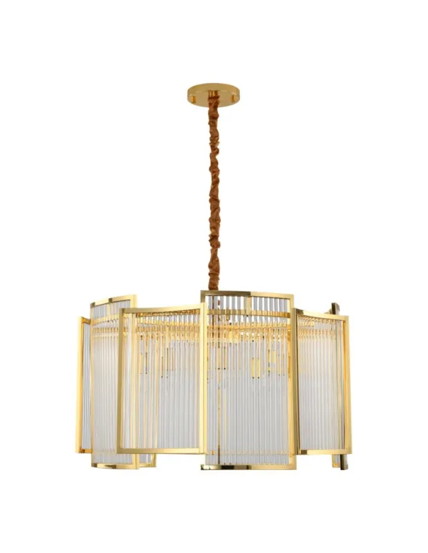 Step into Design Pendant lamp IMPERIO GOLD 80 cm Taniej