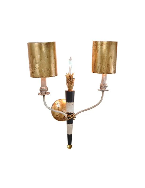 Tylko do końca tygodnia Elstead Lighting Flambeau Kinkiet Flambeau 2x60W E14 FB/Flambeau2 kolory-swiatla.pl