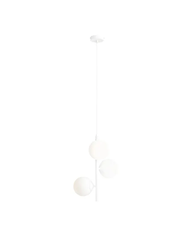 Bestseller Aldex Lampa Wisząca FIN 3 WHITE S 3 x max 10W LED (1120E_S)
