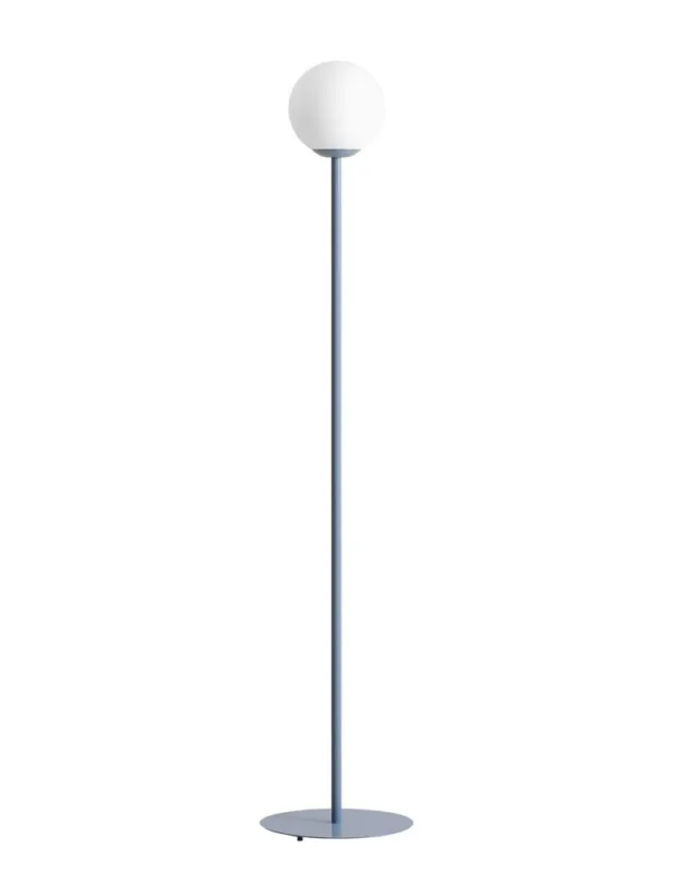 Aldex Lampa Stojąca Pinne Dusty Blue 1 x max 15W LED (1080A16) kolory-swiatla.pl Nie przegap