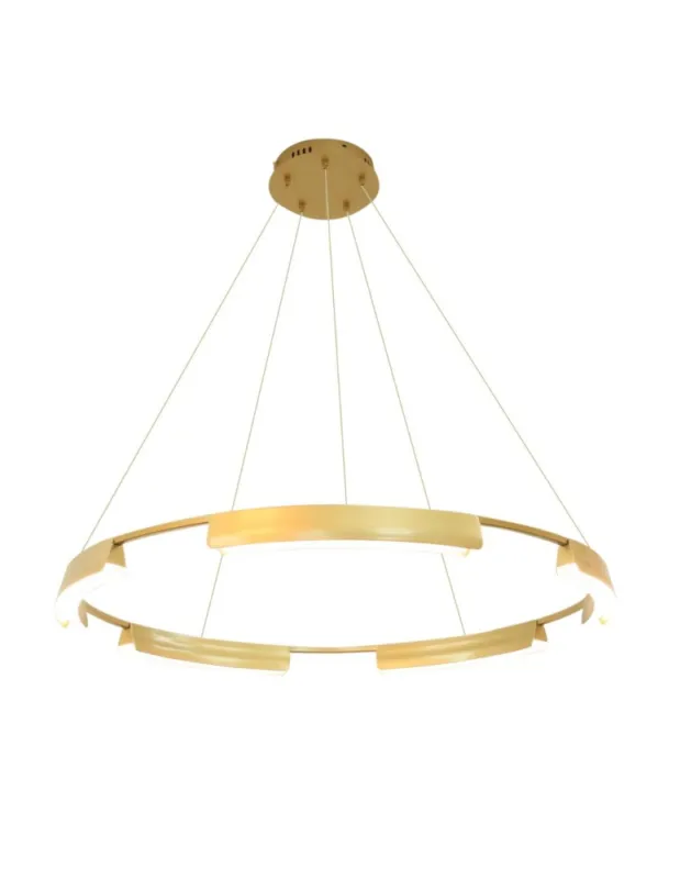 Light Prestige Lampa wisząca Tura 80 cm złota LED CCT LP-9786/1P 80cm GD Hit cenowy