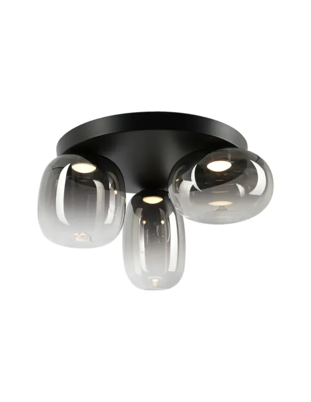Milagro Lampa sufitowa VASO SMOKED 12W ML1412 Cena promocyjna