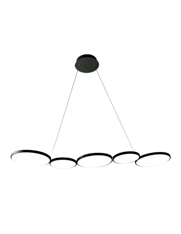 Milagro Lampa wisząca OLYMPIA BLACK 50W LED ML1175 Dostępne od ręki