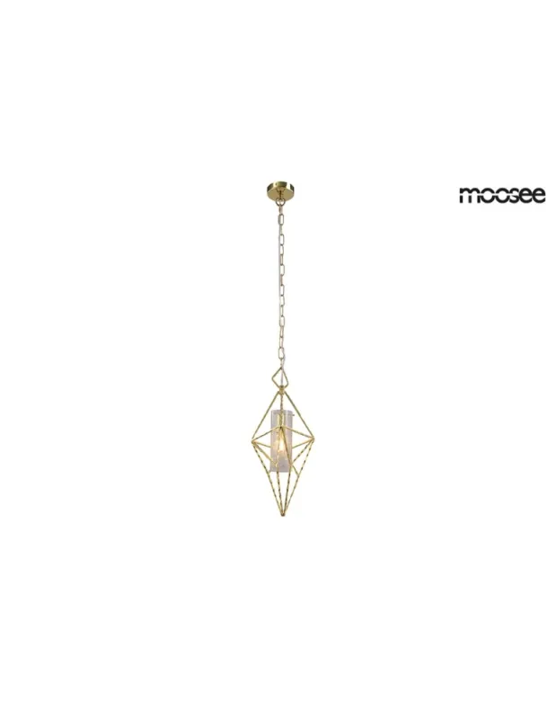 Moosee MOOSEE lampa wisząca HAVANA S - złota (MSE010100128) kolory-swiatla.pl Do wyczerpania zapasów