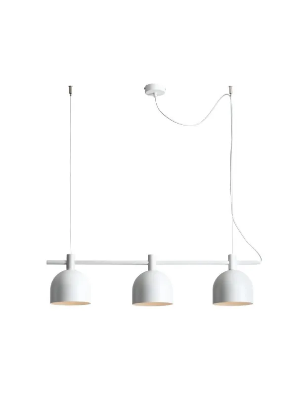 Tylko dziś ALDEX LAMPA WISZĄCA BERYL 3 BIAŁY, 3 x max 60W (976E)