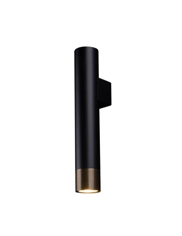 Premium Amplex Kinkiet Eido 1 - Czarny-patyna mat (350 mm) 8268