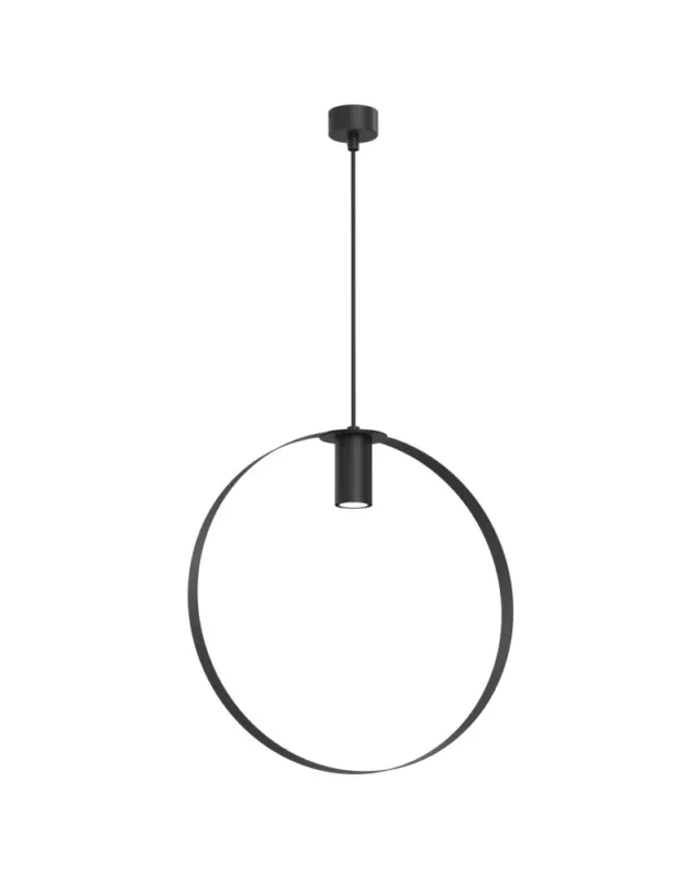 Bezpieczna płatność Shilo Lampa wisząca Ortiga 3 - Czarna (400 mm) 5149