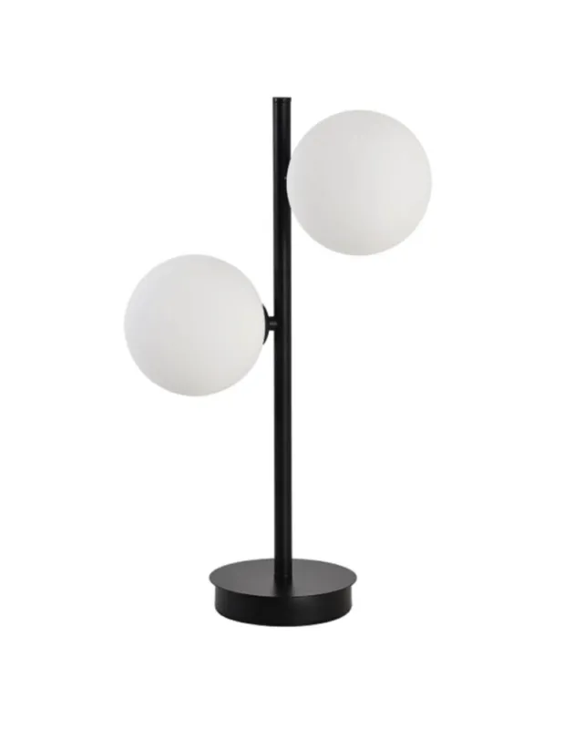 Niska cena Light Prestige Dorado Biurkowa G9 2x40W czarny/biały LP-002/2T BK kolory-swiatla.pl