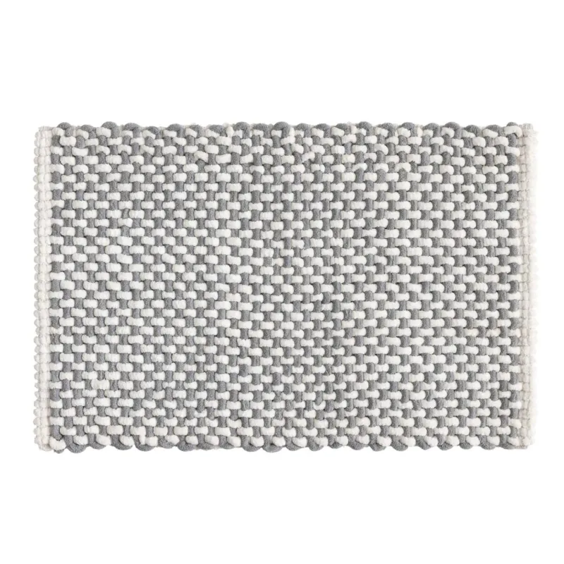 Dywanik łazienkowy bawełniany pleciony 50x80 cm ARMINA-2 - Ograniczona ilość
