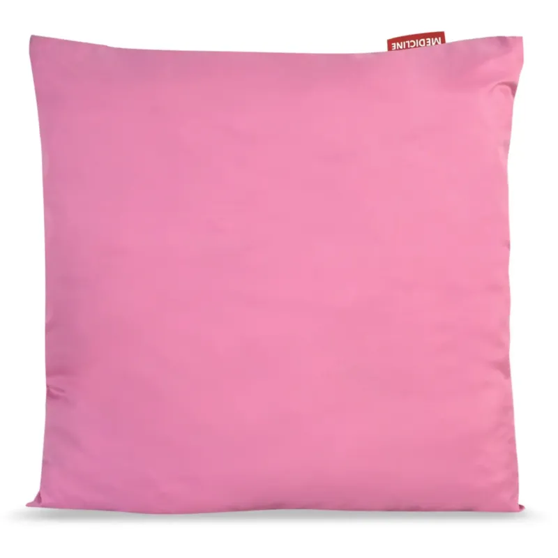 Cena promocyjna Poduszka Do Spania 40X40 Cm Antyalergiczna Mikrofibra Kulka Silikonowa Różowa -