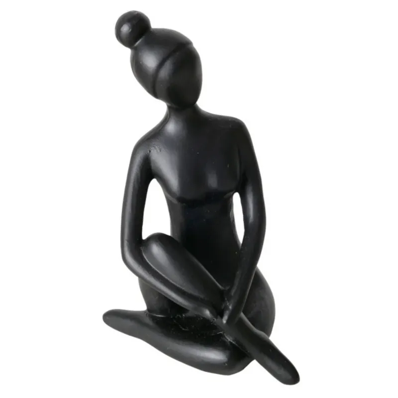 Figurka dekoracyjna Joga, kobieta, 10 cm - Cena promocyjna