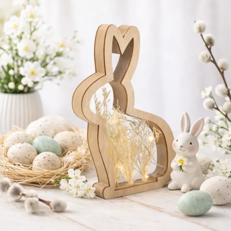 Dekoracja Led Natural bunny - Hit sprzedaży